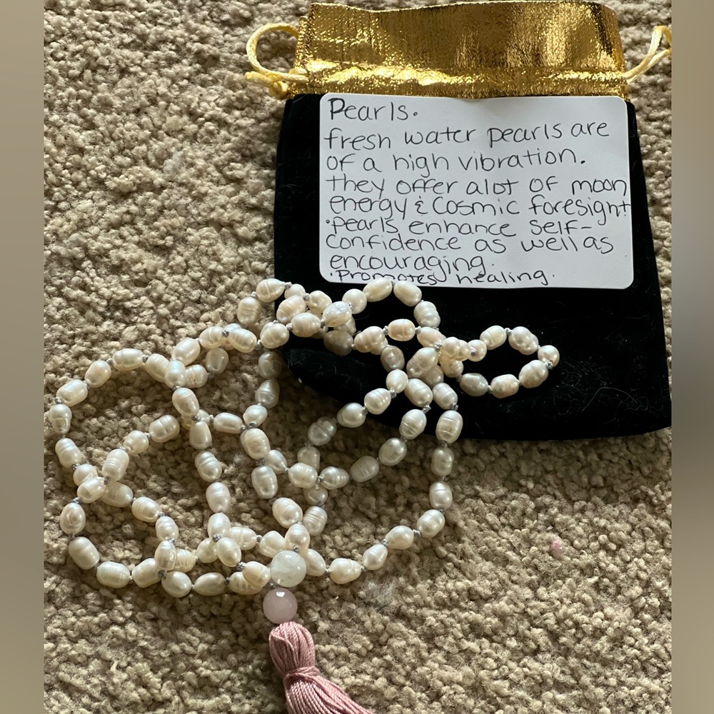 Fresh water pearl mala 📿